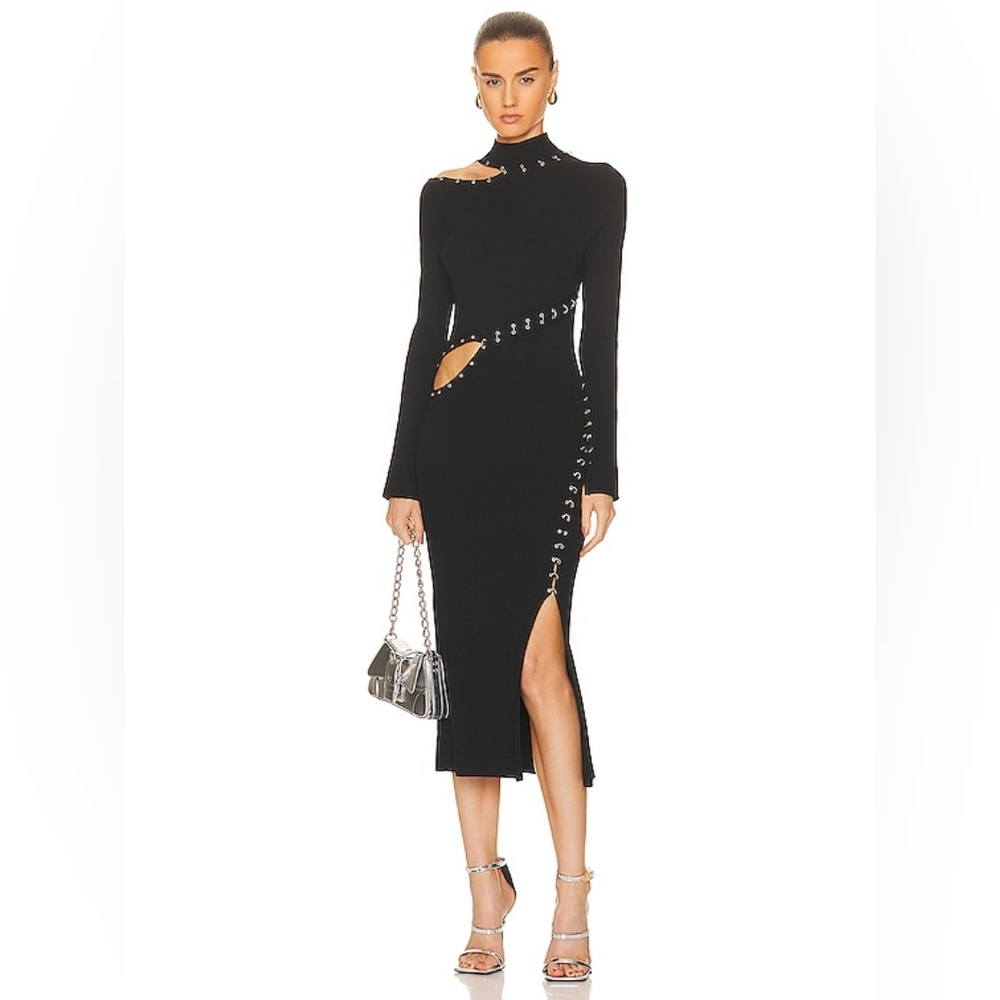 2S. NWOT NICHOLAS SABA MIDI DRESS - Picture 1 of 8